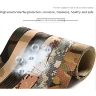 [Canvas Belt] Belt Military Training Iron-Free ACU Digital Camouflage Trendy Canvas Belt CQB Outdoor