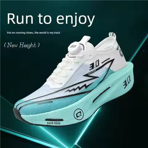2025 Men Sports Running Shoes Q3 Casual Carbon Plate Marathon Breathable Lightweight Women's Comfort
