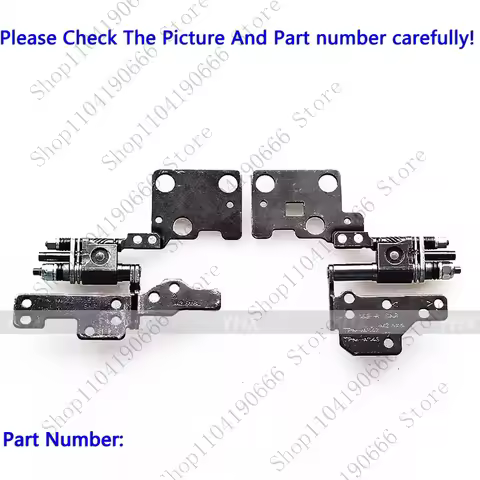 bd New For HP ENVY X360 15-DR 15M-DR 15T-DR HINGES R+L TPN-W142 TPN-W143.