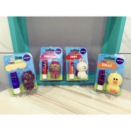 Nivea Lip Balm with Line Friends Holder