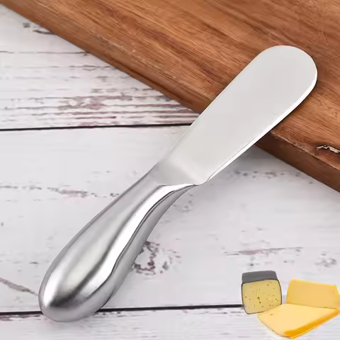 Butter Cutter Stainless Steel Cheese Jam Spreaders Wipe Cream Multifunction Bread Knife Western Food