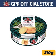 【Sarawak】GPR Coconut Cookies Tin (310g) Biscuit Biskut 125