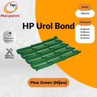 Hai Point HP Urol Bond Metal Roofing Atap Rumah Atap Zink Kilang Zink Bumbung Kilang Bumbung Rumah - Plus Green (Hijau)