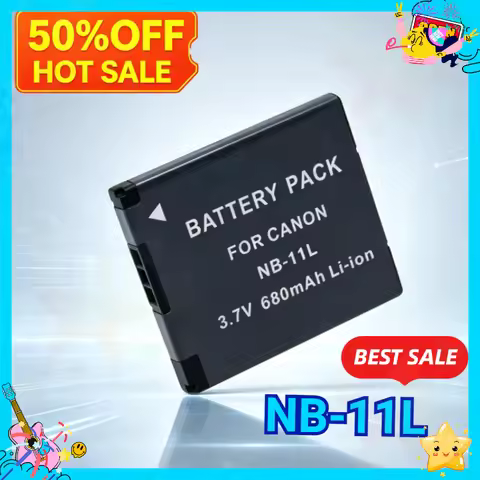 3.7V 680mAh NB-11L Digital Camera Battery for Canon PowerShot A4000 A3400 A3500 SX430 SX420 IXUS 285