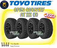 TOYO TIRES รุ่น OPEN COUNTRY AT3 (B) 265/70 R16 265/65 R17 265/60 R18 265/65 R18 285/60 R18 285/50 R20 ยางใหม่ปี 2023-2024🔥(ราคาต่อ 4 เส้น) แถมฟรีจุ๊บเหล็กแท้✨✅✅