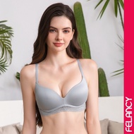 Felancy Wireless Seamless Lace Trim Comfort Bra 071-05004