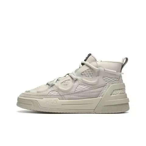 FILA Heritage Collection Vintage Basketball Shoes Men's Mid Top Gray F12M141201FLF