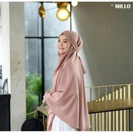 BOC/Halima jilbab cadar jersey/Kerudung Bergo Instan French Khimar Cadar Madinah Syari Jumbo/Khimar