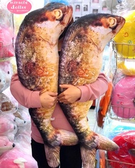 ตุ๊กตาปลาทูทอดผ้าขนเรียบนุ่มมีหลายขนาดพร้อมส่งมีเก็บเงินปลายทาง