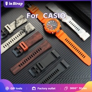 Apply to Casio G-SHOCK  GA-2000 GA-2200 24mm Replacement Strap, Soft Resin Silicone Watchband with S
