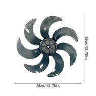 MIIQNUS Plastic Fan Blade Fan Blades Silent Design Quiet Fan Blades Fan Accessories Accessories With