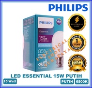PHILIPS LAMPU LED ESSENTIAL 15W 15 W WATT PUTIH (GARANSI &amp; GROSIR) ESS