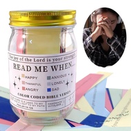 Bible Verse Jar Gratitude Jar 60 Cards Blessings Jar Best Christian Bible Gifts