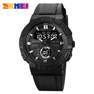 SKMEI 1881 Top Luxury Dual Time Display Sport Watch Men Waterproof Stopwatch Alarm Watches (46mm)
