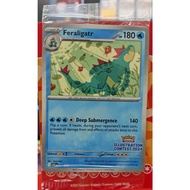 Feraligatr - 213 (Illustration Contest 2024) 213 Sv: Scarlet & Violet Promo...Sealed