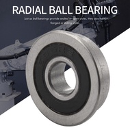 10Pcs F695- Bearing 5X13X4mm Flanged Miniature Deep Groove Ball Bearings F695RS for   2/3 3D Printer