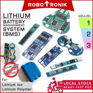 BMS (Battery Management System) Li-ion Lithium Polymer LiPo Protection MOS Module Board 18650 1S 2S 