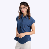 BODY GLOVE Womens SAILING YACHT CLUB Sleeveless เสื้อแขนกุด ผู้หญิง สี DK.Blue