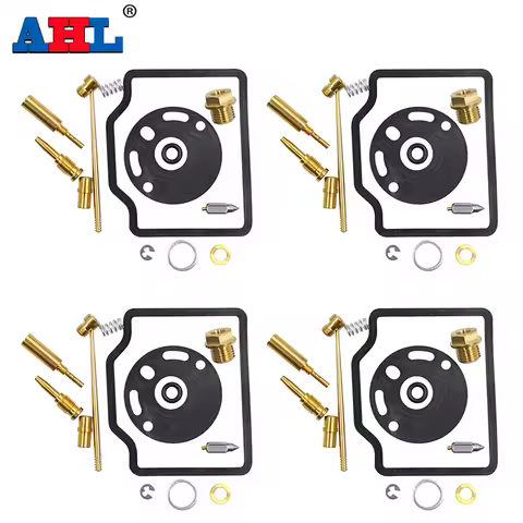 4pcs Motorcycle Carburetor Rebuild Repair Kit For HONDA CB750 Diecast Engine Four Sandcast CB750F Su