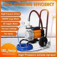 SUKINBO 3800W High Pressure Airless Paint Sprayer Airless Paint Sprayer Spray Gun Latex Paint Sprayi