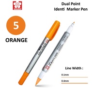 SAKURA IDENTI PEN / ORANGE / FABRIC MARKER /PERMANENT MARKER