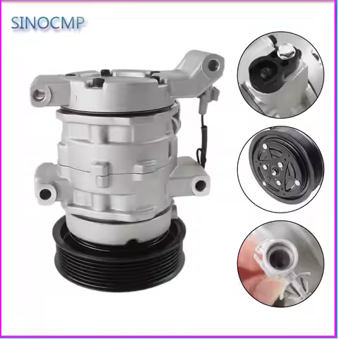 AC Compressor w/ Cluth 447180-7202 4472608020 88320-0K380 447280-0580 For 2004-2015 TOYOTA HILUX BAS