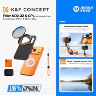 KNF Concept Filter ND2-32 & CPL with Magsafe Case For iphone 17 Pro & 17 Pro Max K&F Concept Smartph