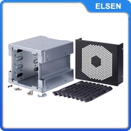 ELSEN 4-Bay 3.5 "ตัวแปลงแคดดี้ SSD ฮาร์ดไดรฟ์เคจฮาร์ดดิสก์