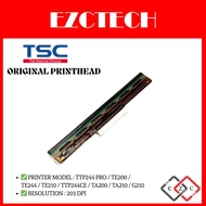 TSC 244 TTP-244 Pro Plus Te244 T-200e 4402 4502 G210 DA200 T200 PE200 Original Thermal Print Head