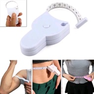 Meteran Badan Gulung Otomatis Meteran Pengukur Lingkar Pinggang Pita Ukur Badan Measuring Tape Otoma