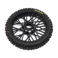 Losi Promoto-MX Dunlop MX53 Front Pre-Mounted Tire (Black) LOS46004