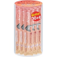 Pramy สมูทตี้ ขนมแมวเลียพรามี่ เพื่อสุขภาพน้องแมว Human Grade ขนาด 14 กรัม แบบกระปุก 30+6 ซอง