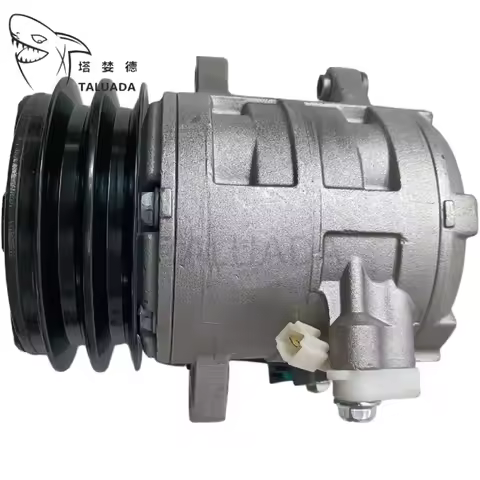 TM-08B 12V A/C Compressor 191-9028 For 304 305 305.5 306 306E Mini Excavator Diesel Engine Air Con P