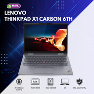 Lenovo X1 Carbon 6th Gen CPU i5 GEN 8 / 8GB / SSD 256GB หน้าจอ ทัชสกรีน ทำงานกราฟฟิก โน๊ตบุ๊คมือสอง 