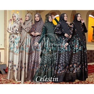 ORIGINAL Gamis Syari CELISTINE SYAR'I by ALUNA NHA MIRANDA - MEWAH