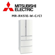 【MITSUBISH三菱電機】 MR-RX51E-W-C/C1  513公升日製六門變頻冰箱 絹絲白(含基本安裝)