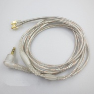 For Shure SE535 SE215 UE900 Headphones Replacement Transparent Audio Cable White