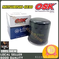 OSK O-7315 MITSUBISHI 4D30 OIL FILTER (ME014838) PENAPIS MINYAK LORI MITSUBISHI MISUBISHI LORRY 4D30