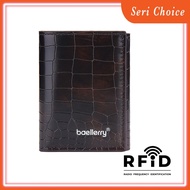 B193 RFID wallet Lelaki Anti Scan rfid Card holder rfid Wallet rfid Dompet lelaki Auto pop-up card h