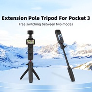 Portable Selfie Stick Tripod Stand for pocket 3/2 gopro acton 3/4 Lightweight Handheld Gimbal Camera Extension Stabilizer Rod Accessories For DJI OSMO Pocket 3/2/1