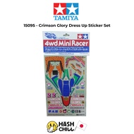 Tamiya 15095-Crimson Glory Dress Up Sticker Set