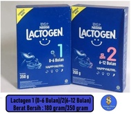 Lactogen 1 (0-6 Bulan) & 2 (6-12 Bulan)-Susu Bayi Lactogen