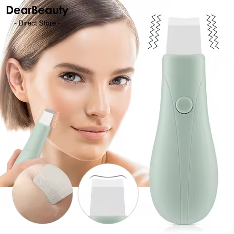 Skin Scrubber Scrubber Deep Vibrate Facial Cleaner Shovel Face Scrubber Peeling Black Head Remover F