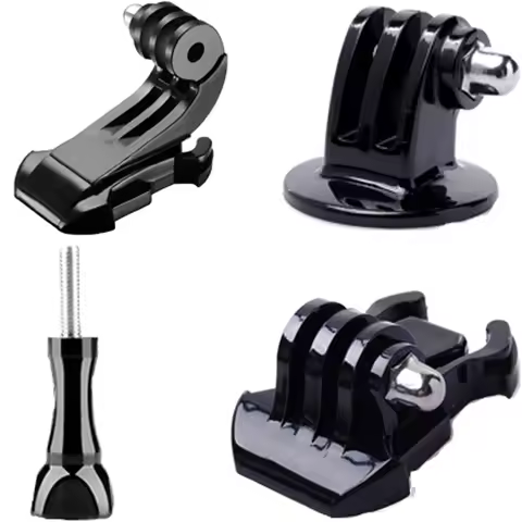 J Hook Buckle For Gopro Hero 9 8 7 6 5 4 Torso Belt Helmet Mount Base Yi 4 K SJCAM SJ4000 Wifi Actio