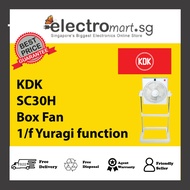 KDK SC30H  Box Fan 1/f Yuragi function