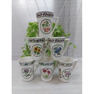 Portmeirion New Variations: 10 Oz Mandarin Mugs (seconds)