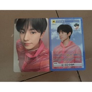 NCT Wish log in photocard yushi concept Blue