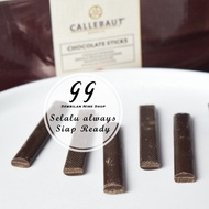 CALLEBAUT STICKS Chocolate 200 Grams COUVERTURE Dark Chocolate Batons