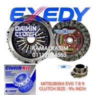 EXEDY OEM CLUTCH KIT CT9A MITSUBISHI LANCER EVOLUTION EVO 4 5 6 7 8 9 10 X  2.0L TURBO 4G63T