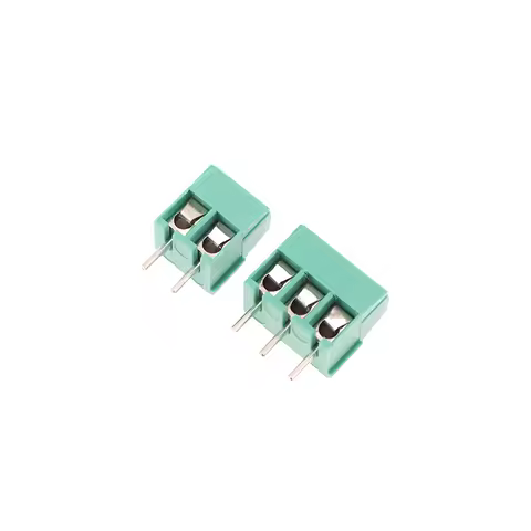 New 50pcs Kf350-2p 3p 3.5mm 300v 10A Pitch 2 3 Pin Spliceable Plug-in PCB Screw Terminal Block Conne